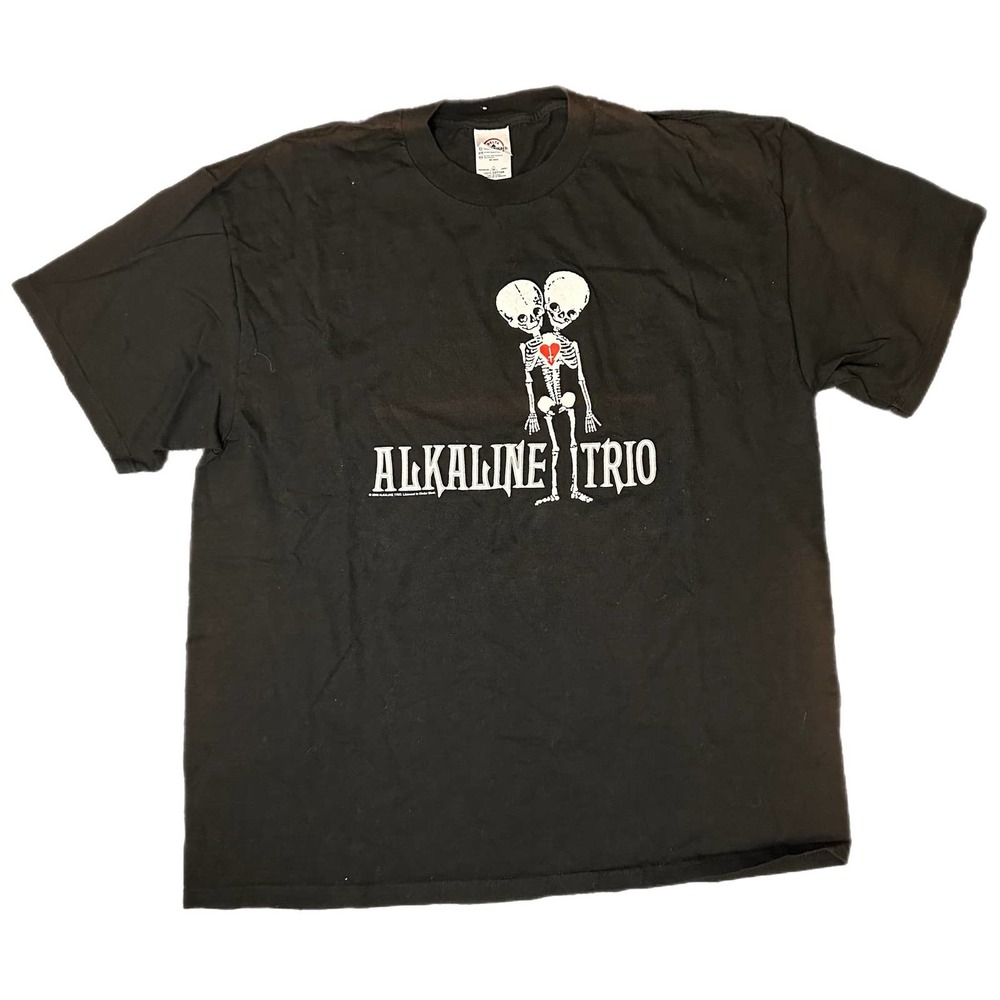 Vintage Alkaline Trio 2002 T Shirt XL